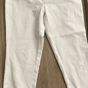 LOFT Women's White Skinny Pants